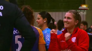 Liga Guerreras Iberdrola 2023/24 - Jª 10º. Motive.co Gijón BM. La Calzada vs. C. R. Aula Valladol